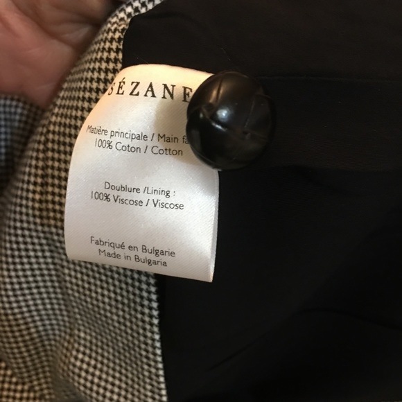 Size38 Sézane William Shorts (Pied de Poule) - Picture 10 of 16